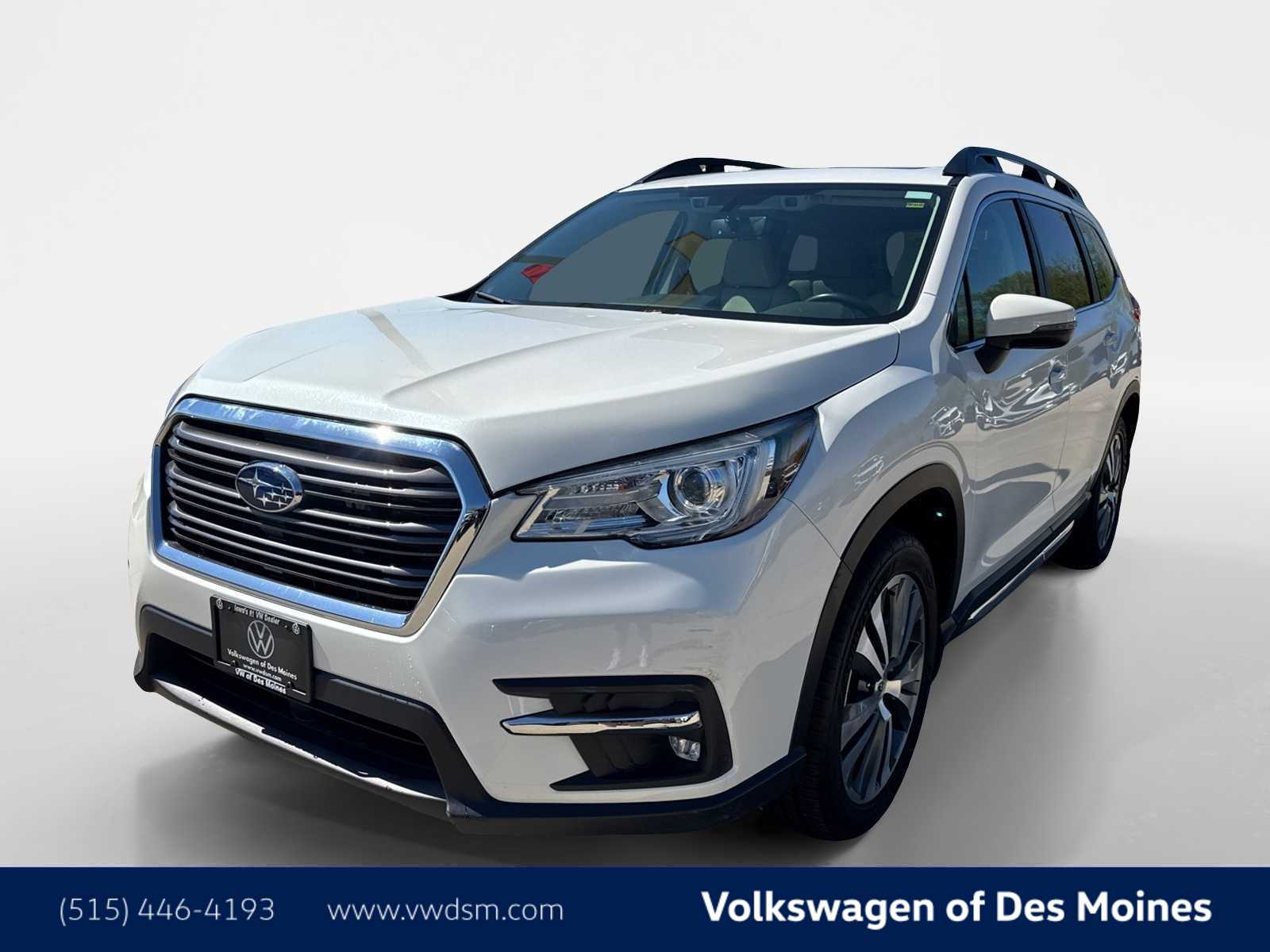 Crystal White Pearl 2020 Subaru Ascent Limited 7-Passenger AWD SUV / Crossover All-Wheel Drive Continuously Variable Transmission