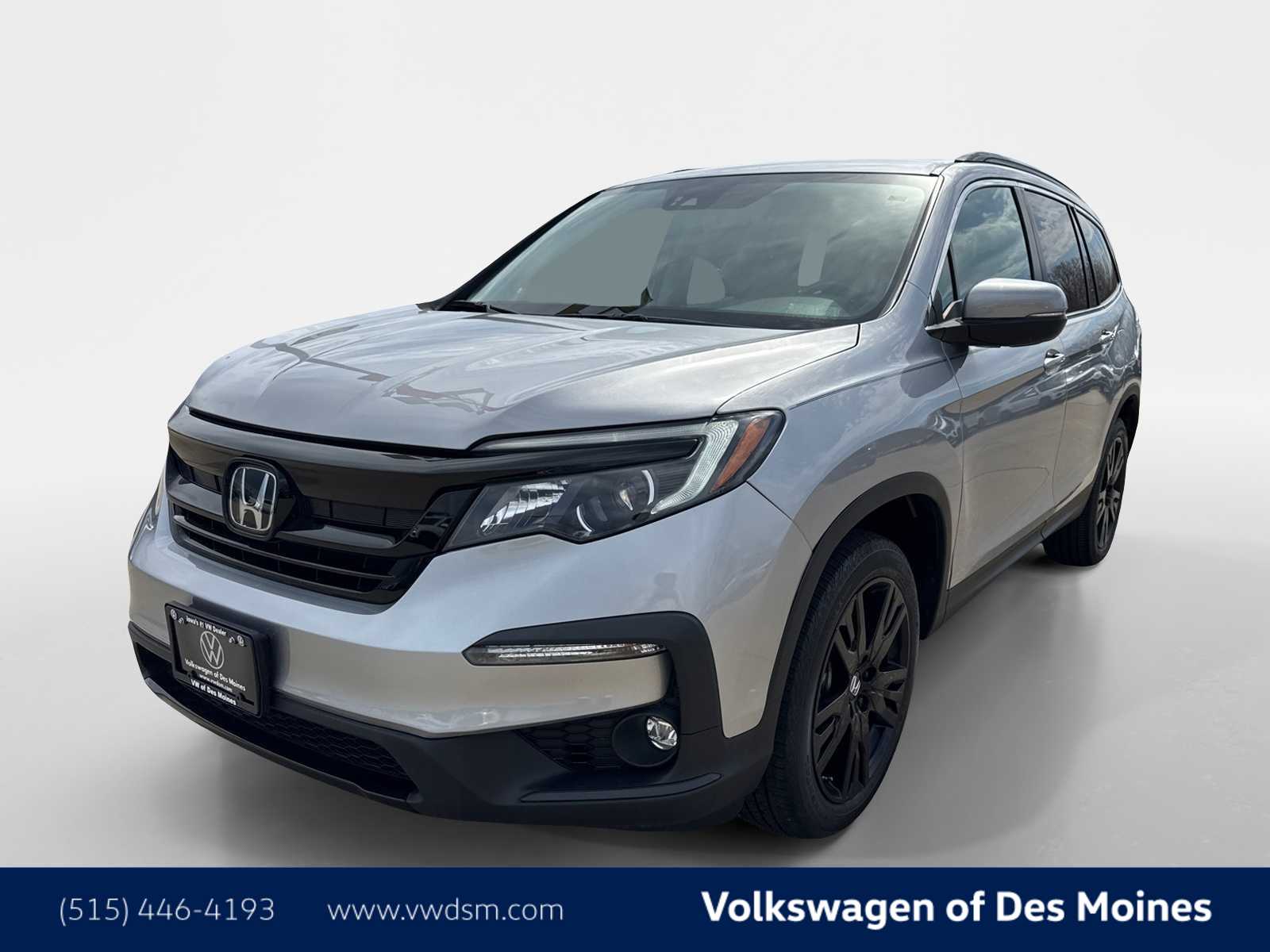 Lunar Silver Metallic 2022 Honda Pilot SE AWD SUV / Crossover All-Wheel Drive 9-Speed Automatic