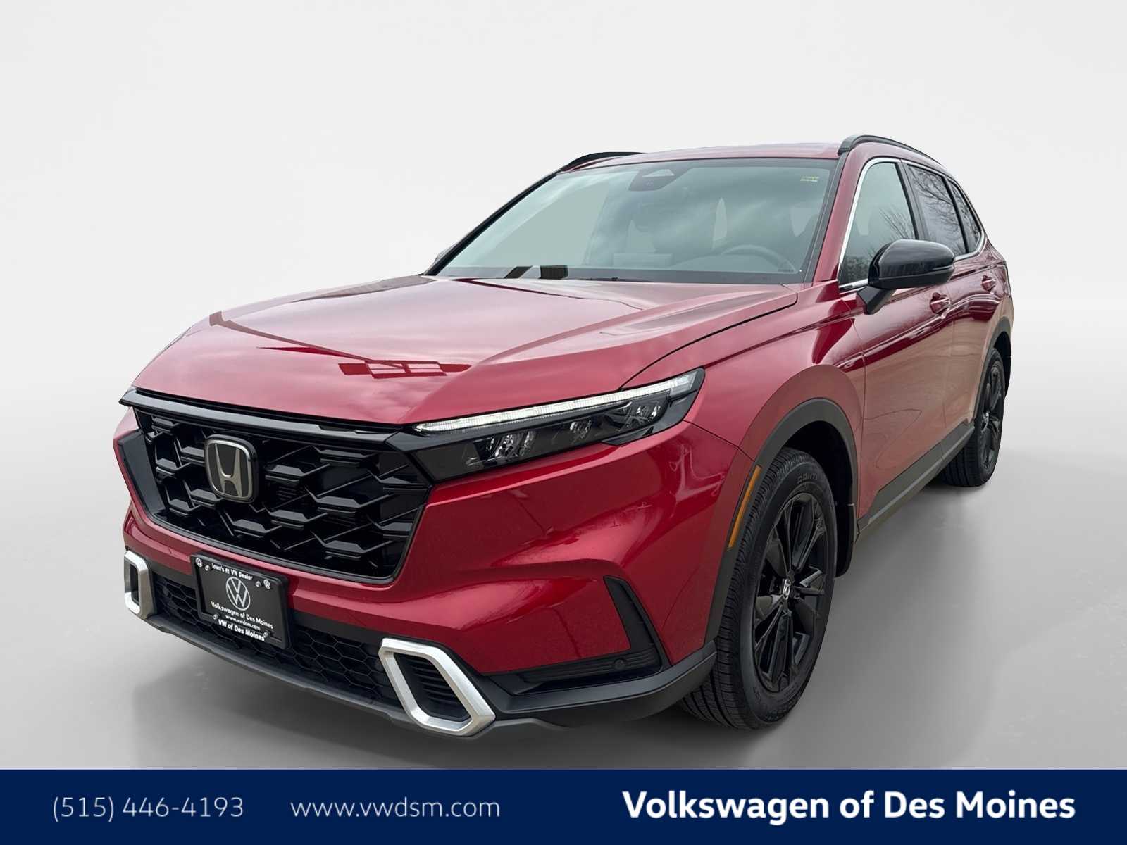 Radiant Red Metallic 2025 Honda CR-V Hybrid Sport Touring AWD SUV / Crossover All-Wheel Drive Continuously Variable Transmission