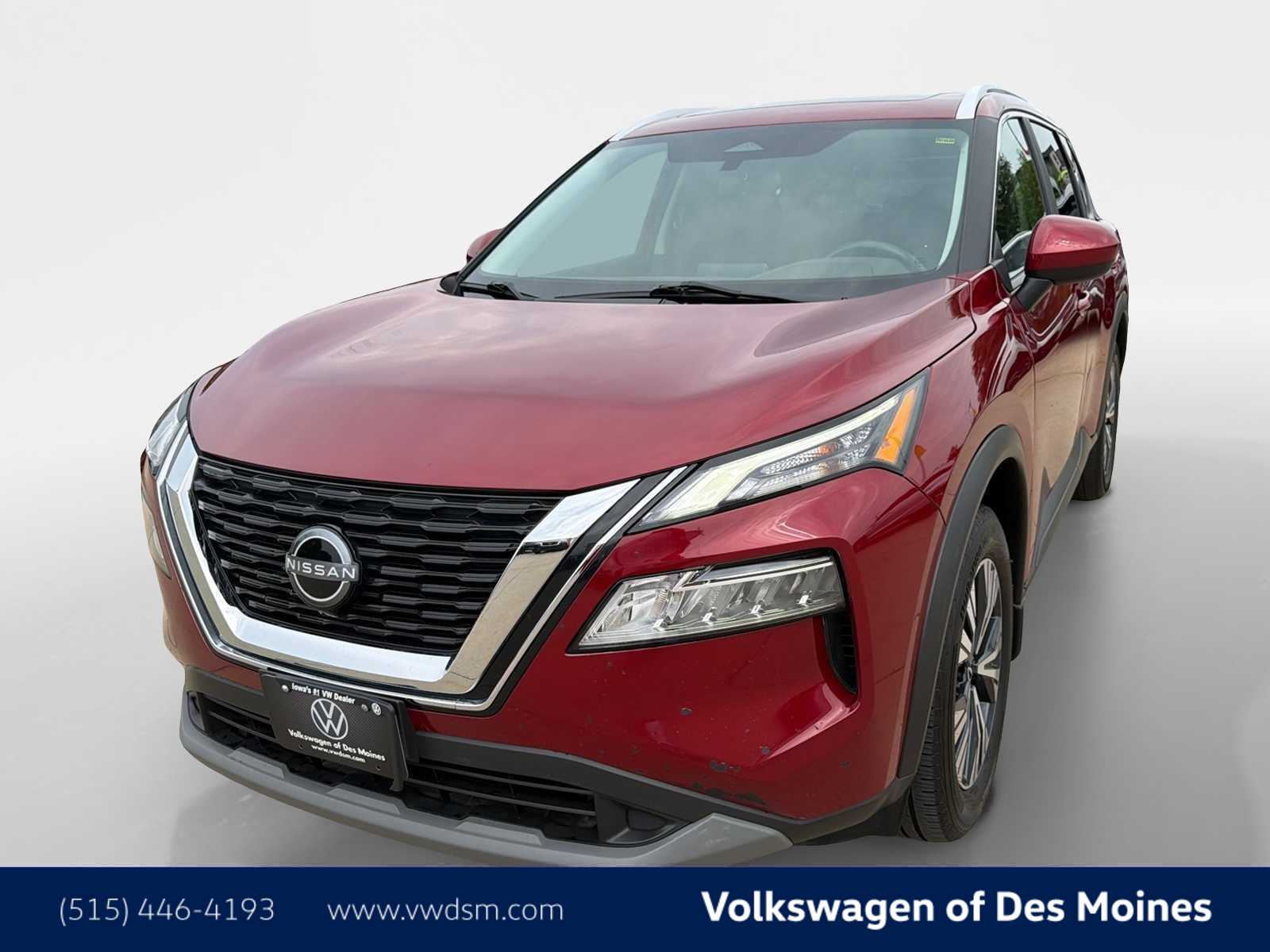 Red (Scarlet Ember Tintcoat) 2023 Nissan Rogue SUV / Crossover All-Wheel Drive Continuously Variable Transmission