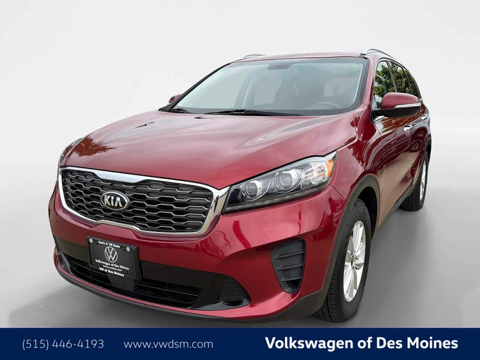 Passion Red 2020 Kia Sorento LX FWD SUV / Crossover Front-Wheel Drive 6-Speed Automatic