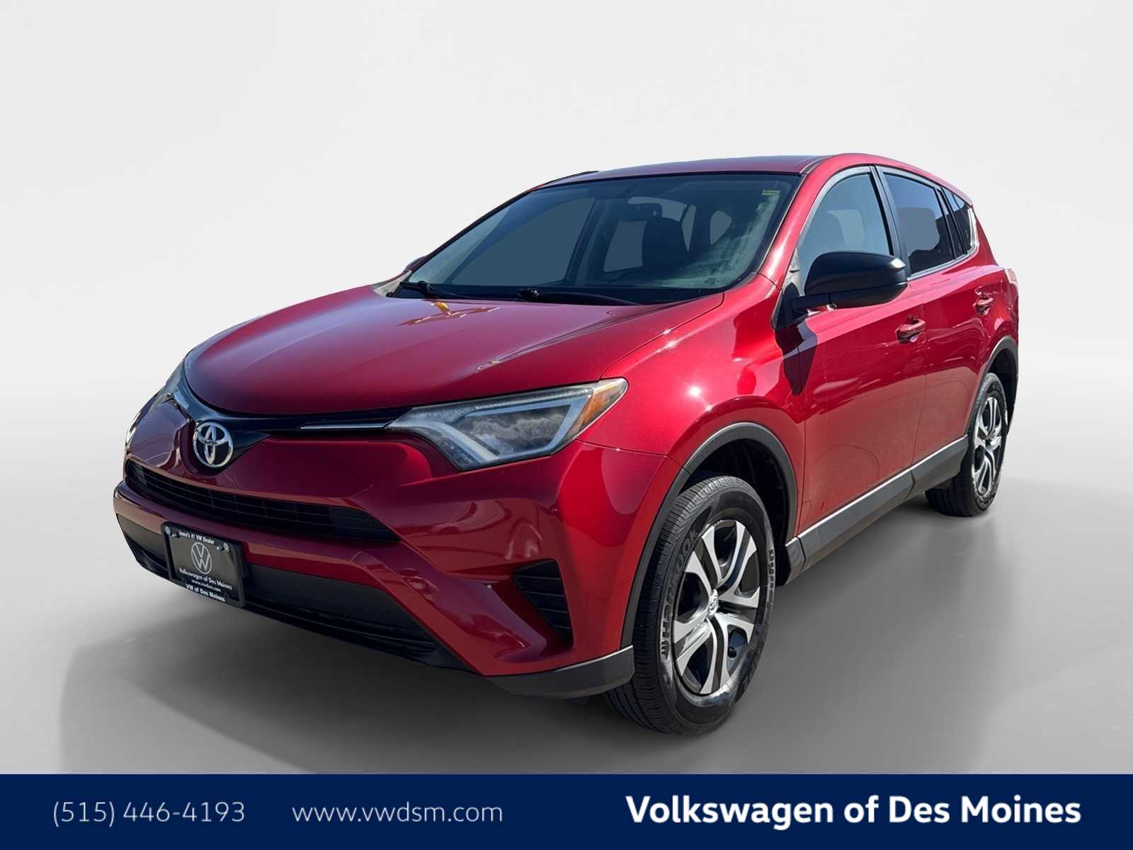 Barcelona Red Metallic 2016 Toyota RAV4 LE AWD SUV / Crossover All-Wheel Drive 6-Speed Automatic