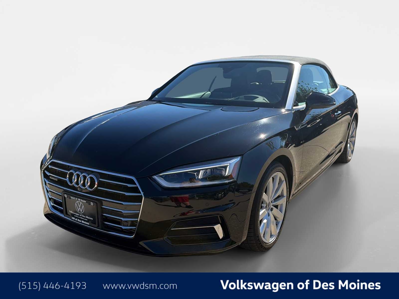2018 Audi A5 2.0T quattro Prestige Cabriolet AWD