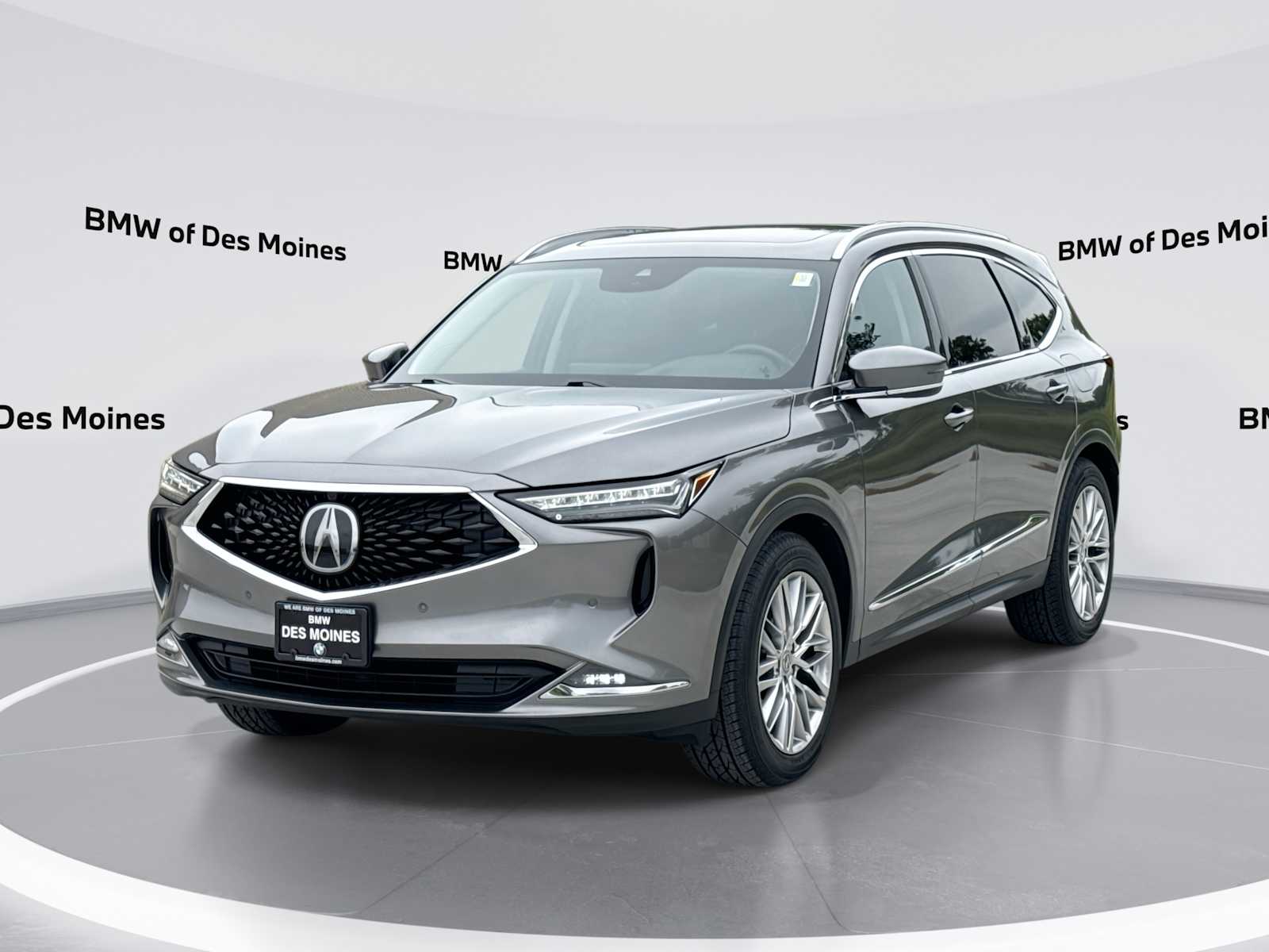 Liquid Carbon Metallic 2022 Acura MDX SUV / Crossover All-Wheel Drive Automatic