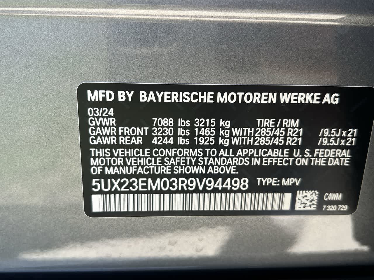 2024 BMW X7 xDrive40i 37