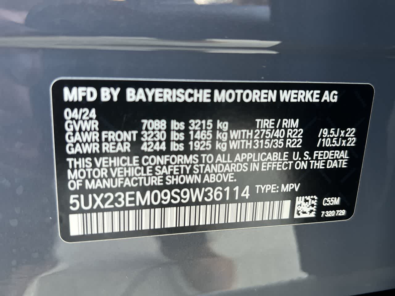 2025 BMW X7 xDrive40i 38