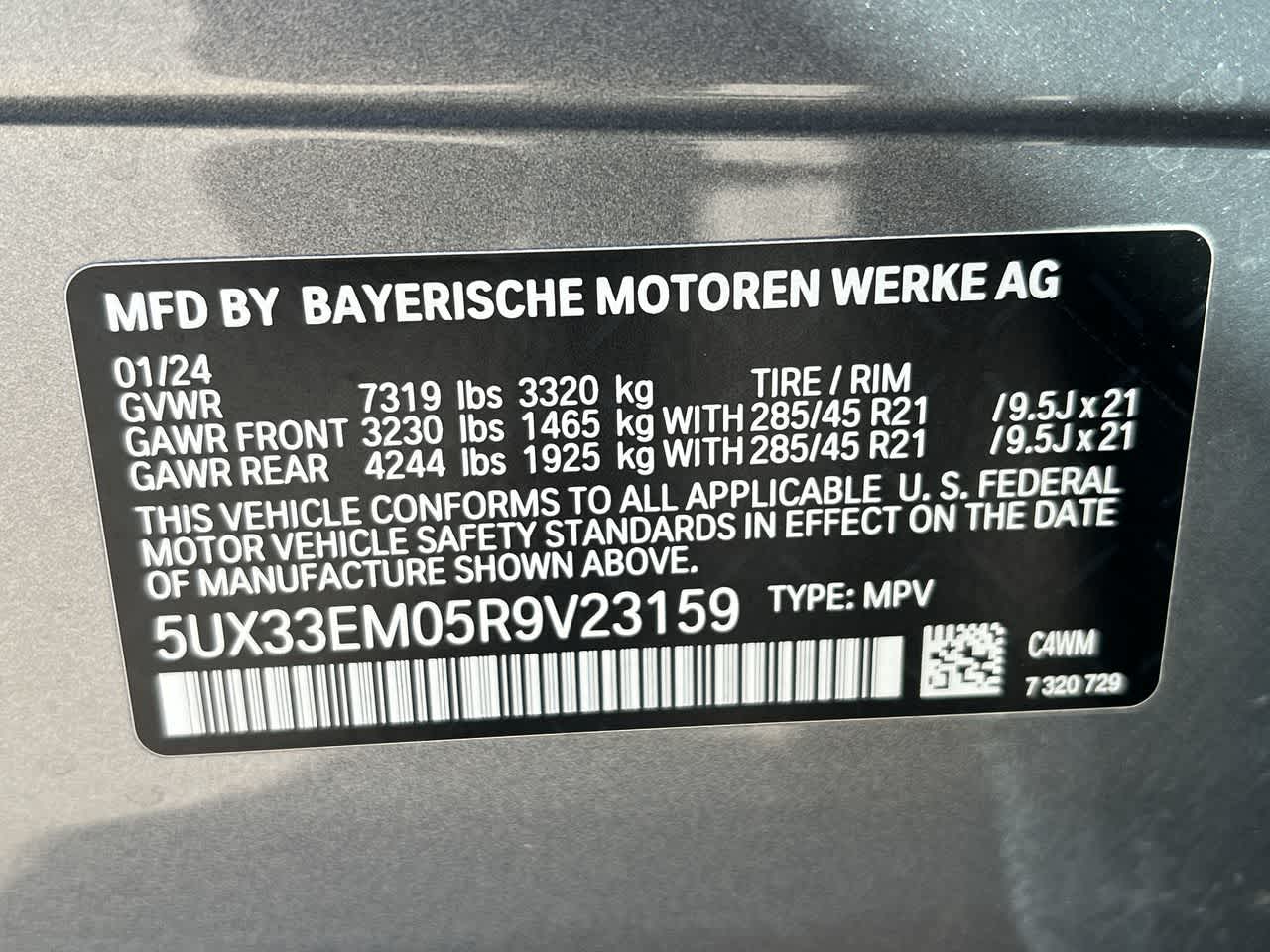 2024 BMW X7 M60i 37