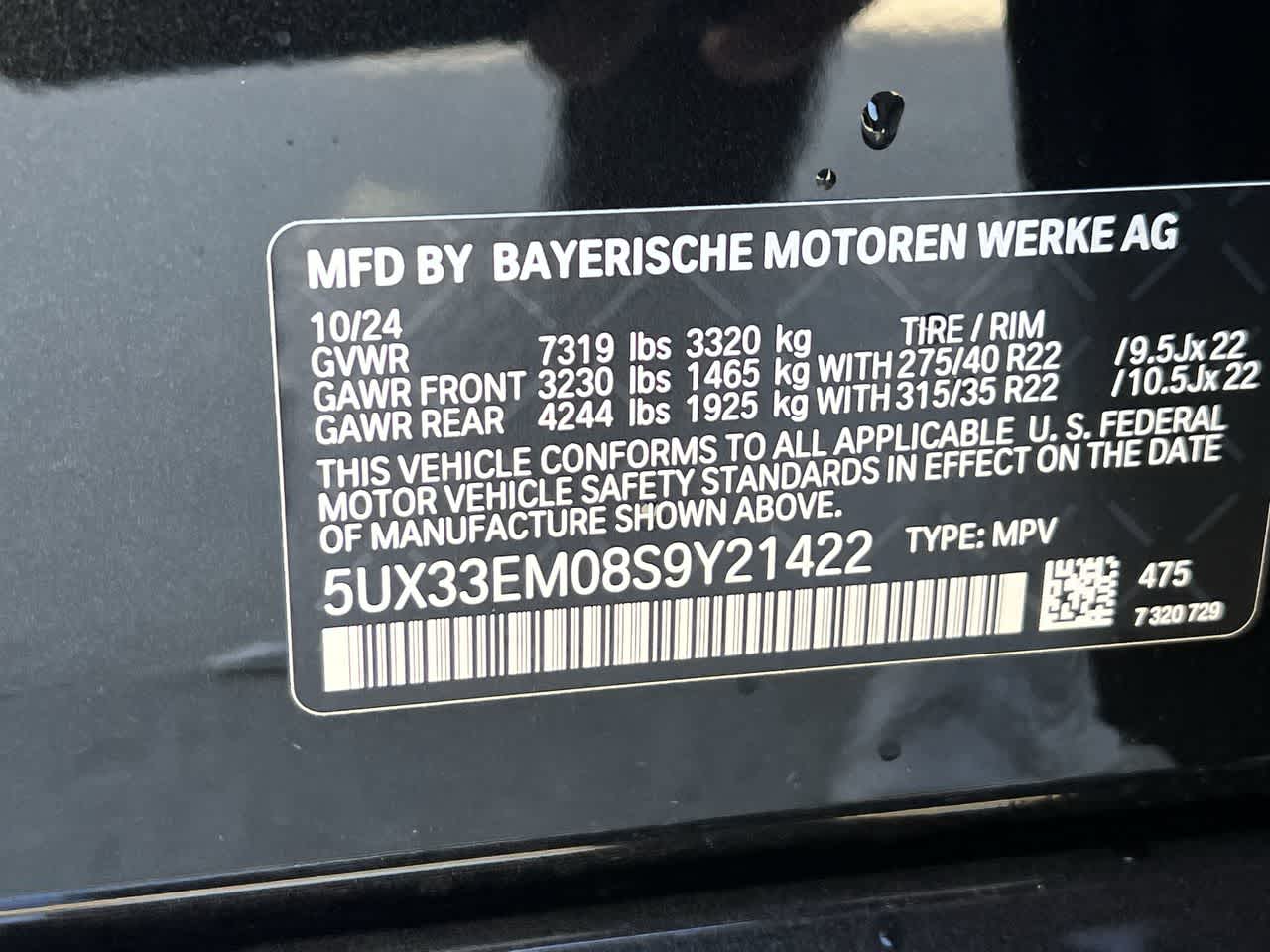 2025 BMW X7 M60i 37