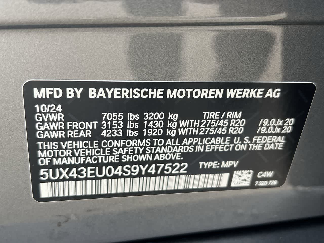 2025 BMW X5 xDrive50e 35