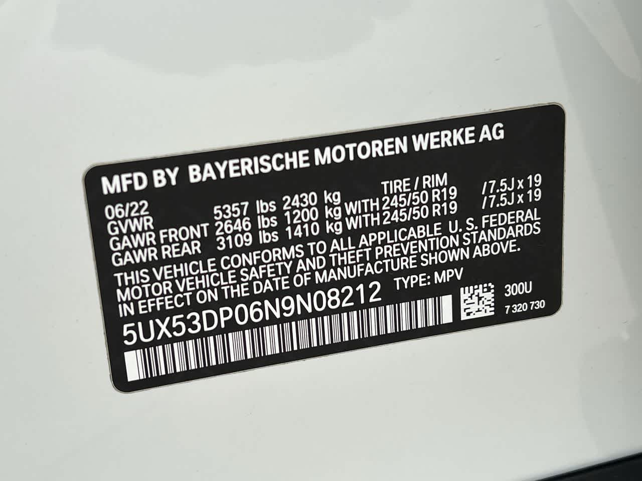 2022 BMW X3 xDrive30i 37