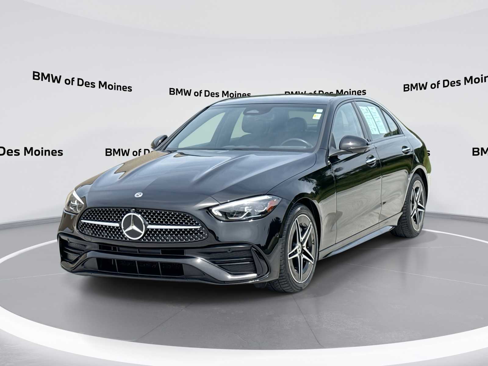 Black 2024 Mercedes-Benz C-Class Sedan All-Wheel Drive 9-Speed Automatic