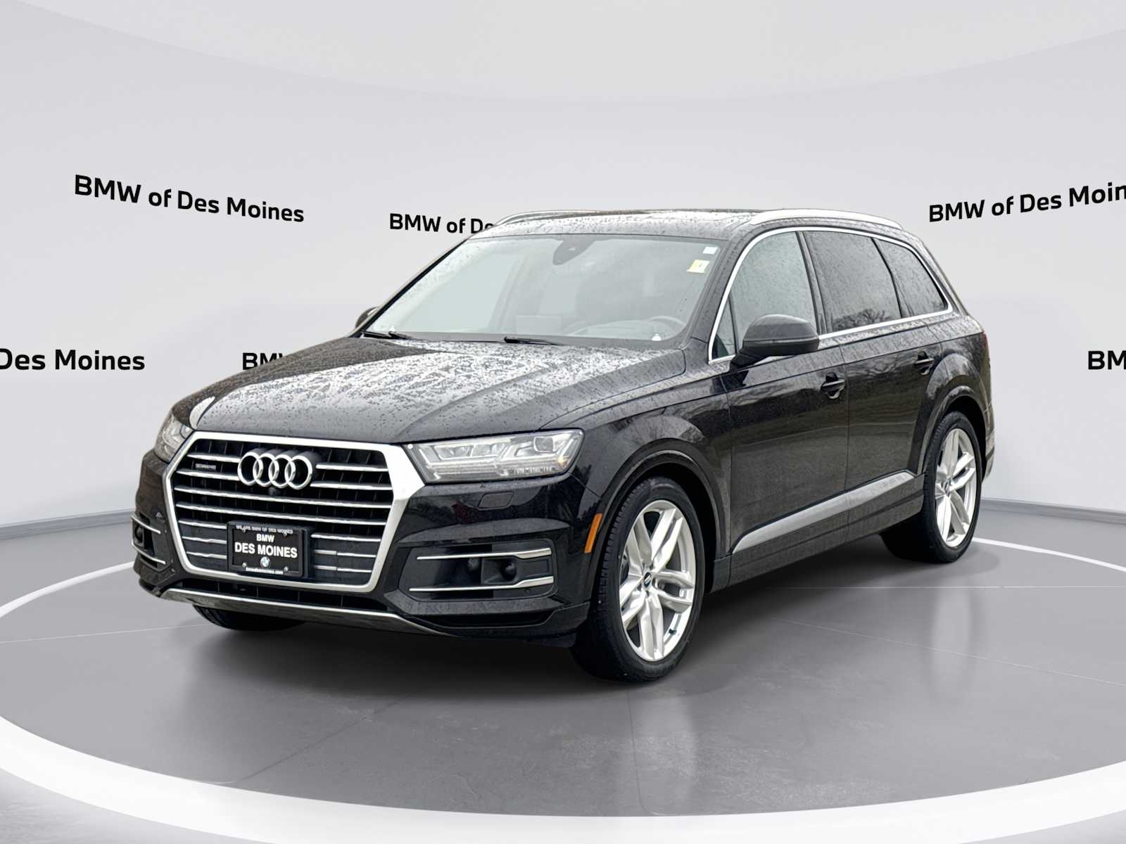 Orca Black Metallic 2017 Audi Q7 3.0T quattro Prestige SUV / Crossover All-Wheel Drive 8-Speed Automatic