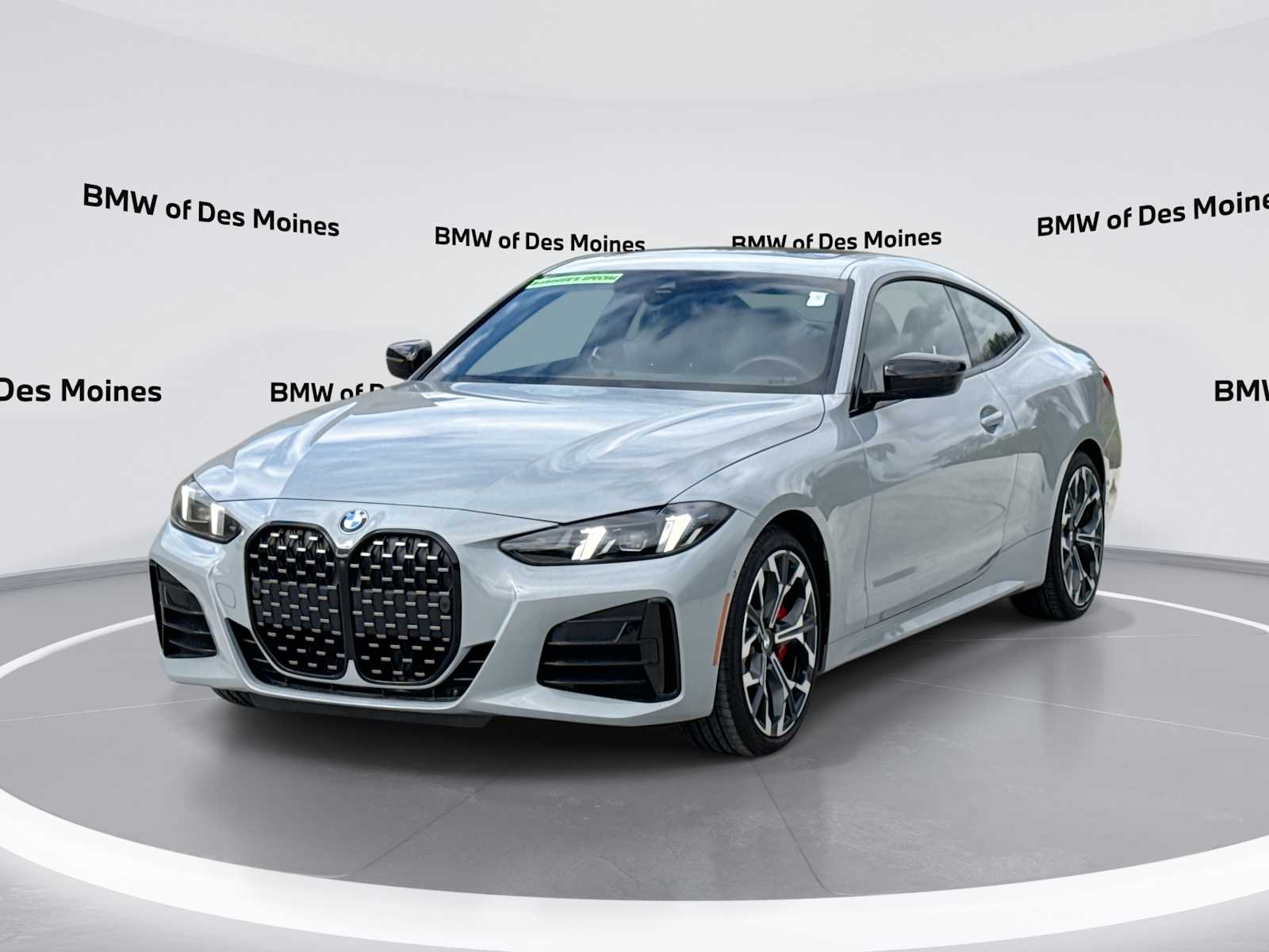 Gray (Brooklyn Grey Metallic) 2026 BMW 4 Series Coupe All-Wheel Drive 8-Speed Automatic