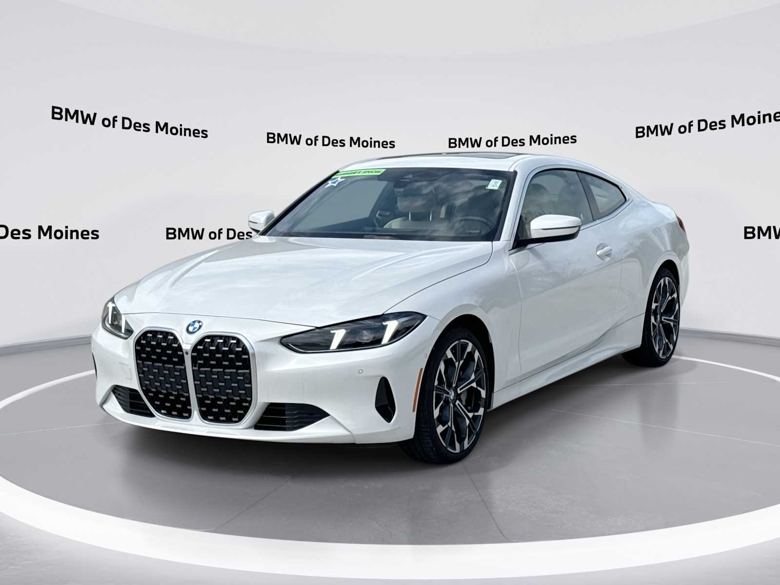 Mineral White Metallic 2025 BMW 4 Series 430i Coupe xDrive Coupe All-Wheel Drive 8-Speed Automatic