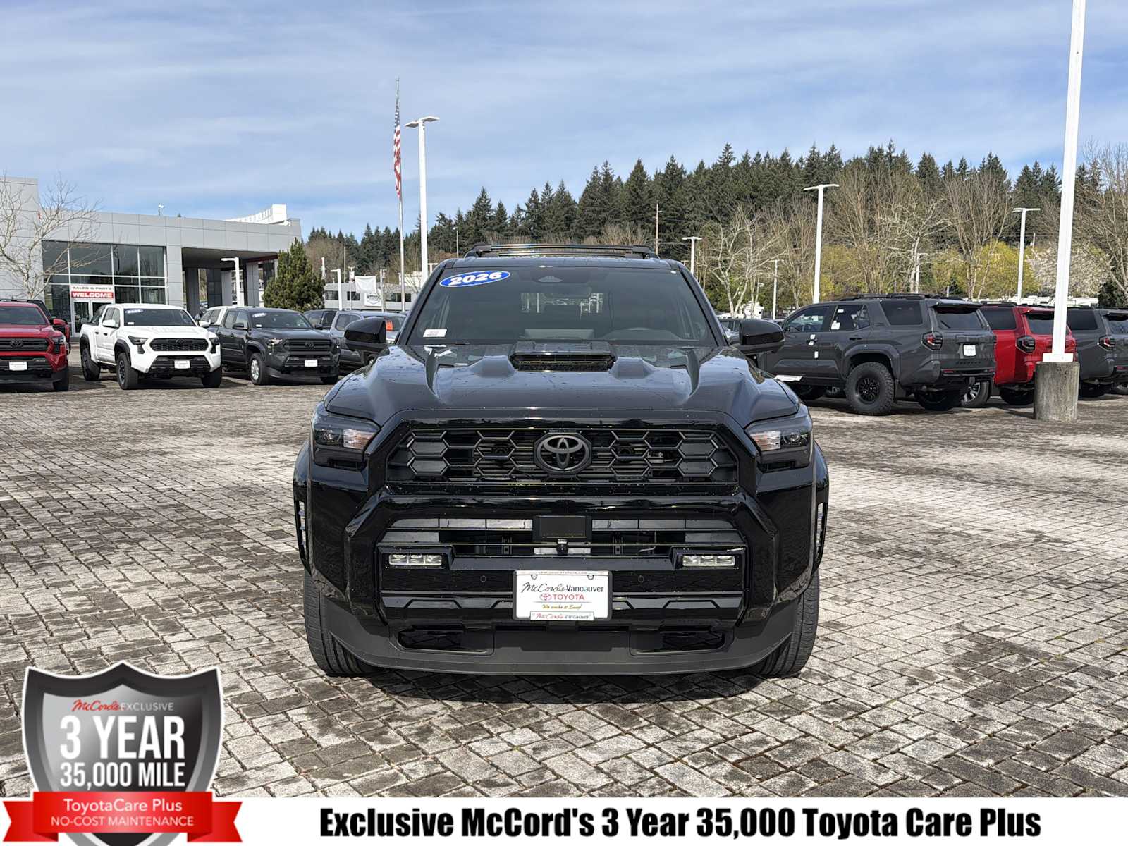 Black 2026 Toyota 4Runner TRD Sport Premium 4WD SUV / Crossover Four-Wheel Drive 8-Speed Automatic