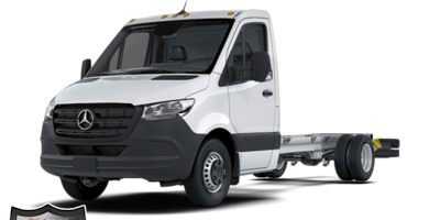 Arctic White 2025 Mercedes-Benz Sprinter Cab Chassis 4500 170 RWD Van Rear-Wheel Drive 9-Speed Automatic