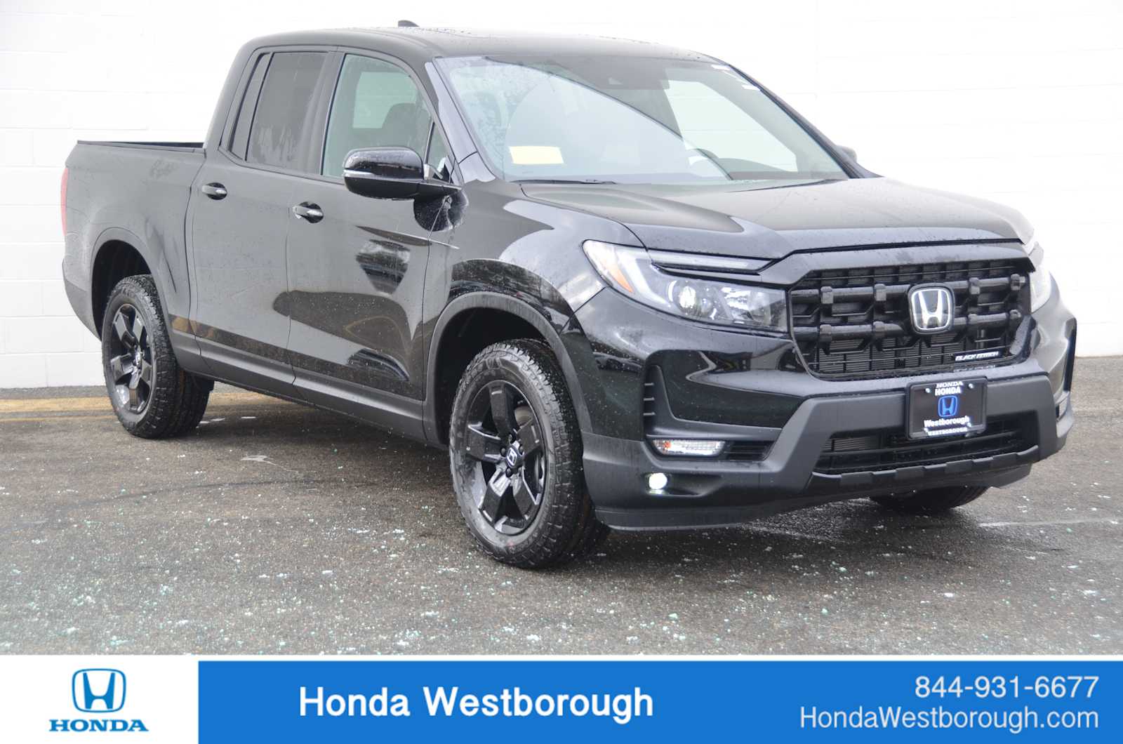 Crystal Black Pearl 2026 Honda Ridgeline Pickup Truck All-Wheel Drive 9-Speed Automatic