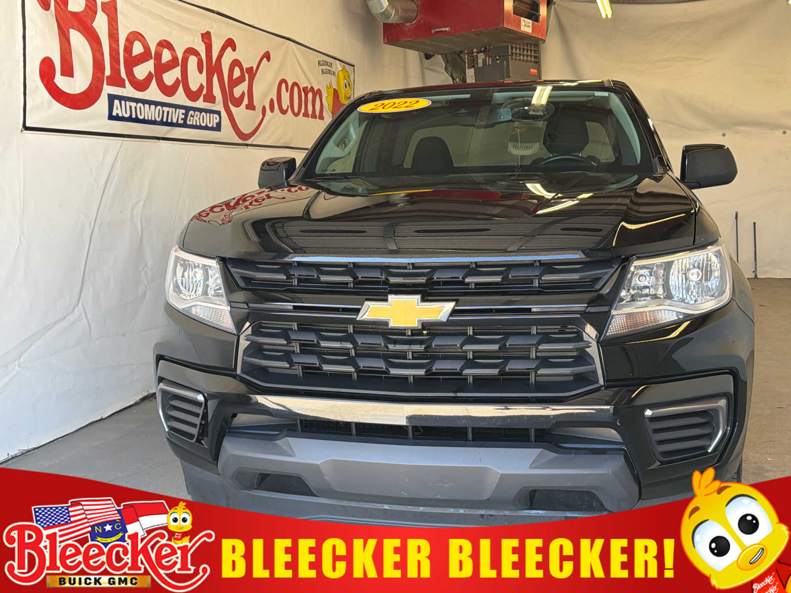 Black 2022 Chevrolet Colorado LT Extended Cab RWD Pickup Truck 4X2 6-Speed Automatic