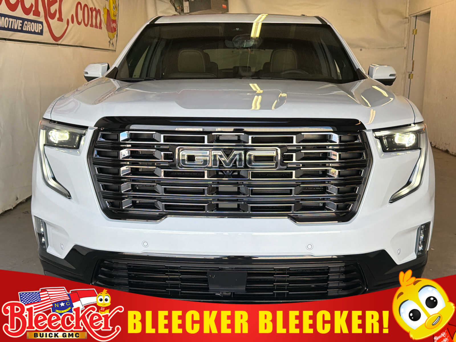 Glacier White Tricoat 2027 GMC Acadia SUV / Crossover Four-Wheel Drive 8-Speed Automatic