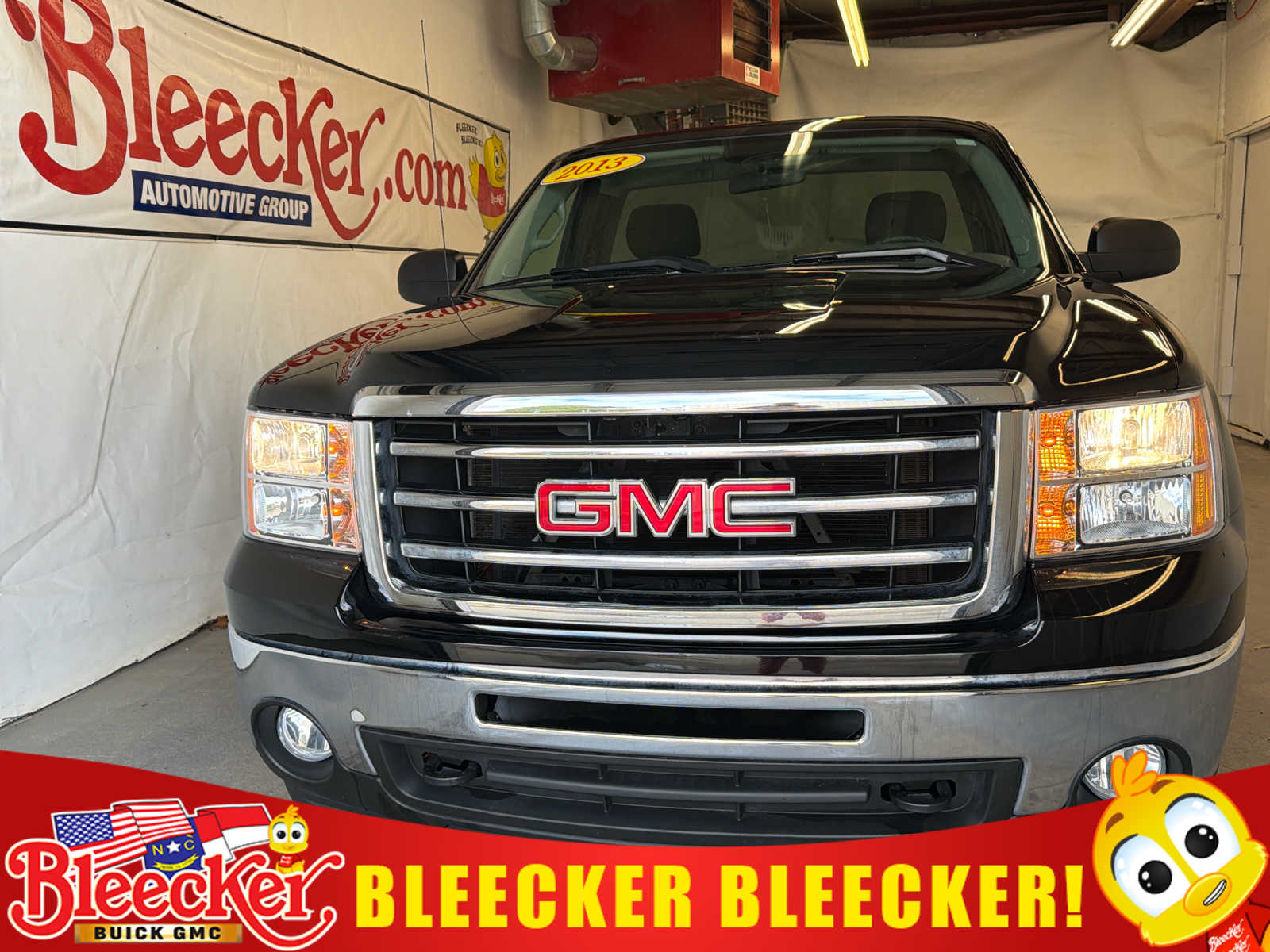 Onyx Black 2013 GMC Sierra 1500 Work Truck Pickup Truck 4X2 4-Speed Automatic