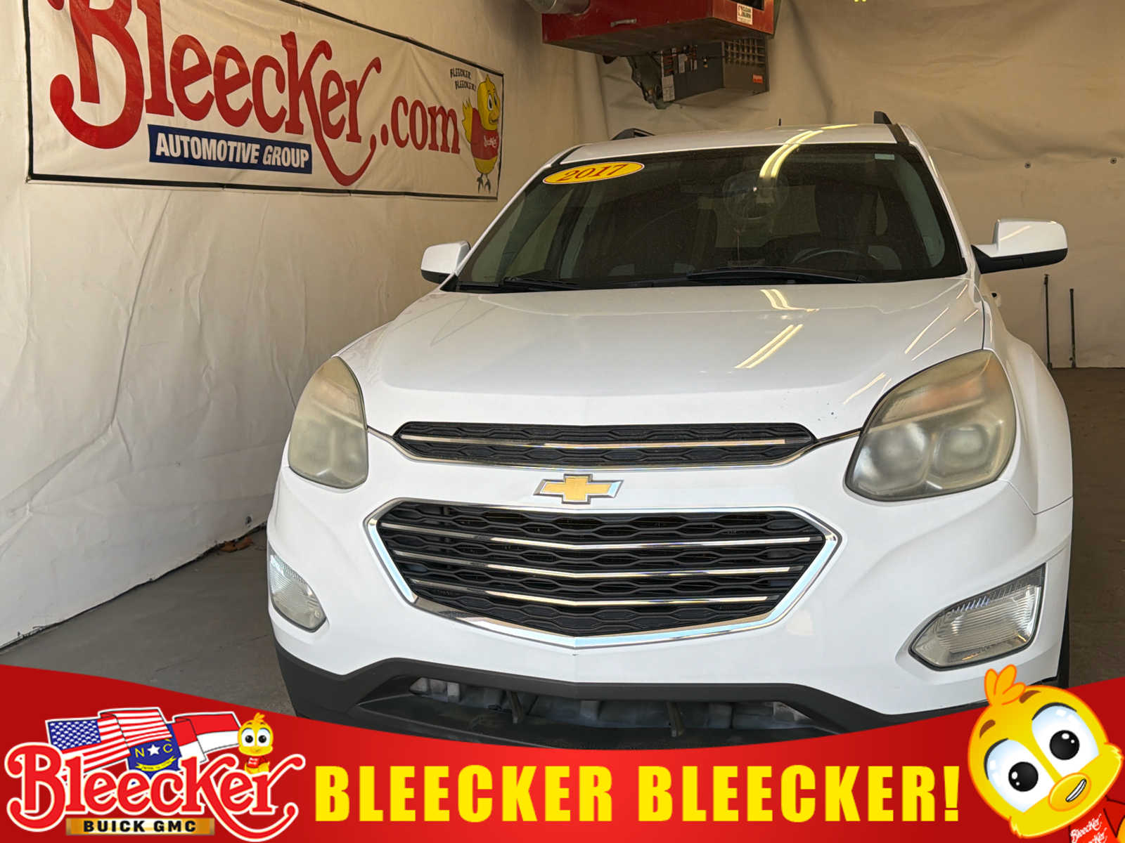 Summit White 2017 Chevrolet Equinox LT FWD SUV / Crossover Front-Wheel Drive 6-Speed Automatic