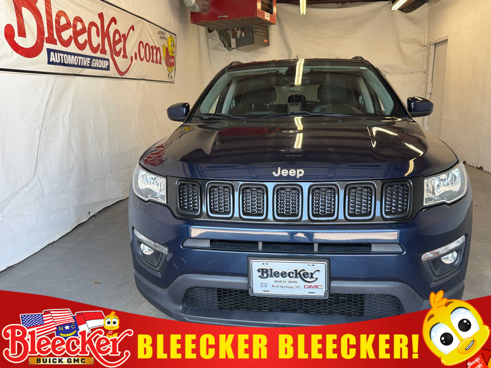 Jazz Blue Pearlcoat 2018 Jeep Compass Latitude 4WD SUV / Crossover Four-Wheel Drive 9-Speed Automatic