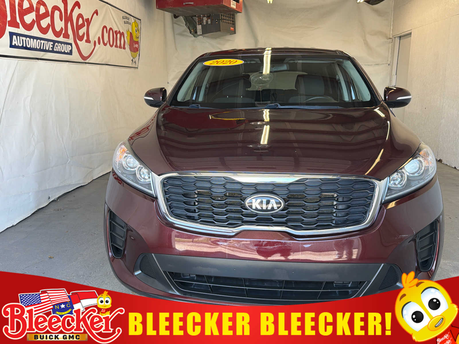 Red (Sangria) 2020 Kia Sorento SUV / Crossover Front-Wheel Drive 6-Speed Automatic