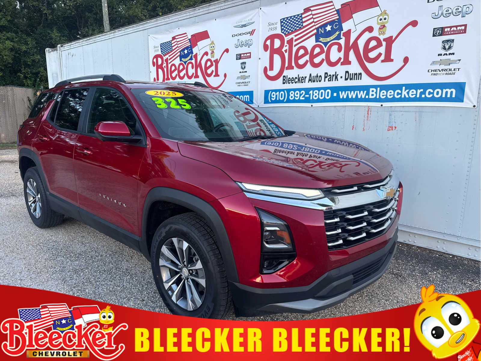 Radiant Red Tintcoat 2025 Chevrolet Equinox SUV / Crossover Front-Wheel Drive Continuously Variable Transmission