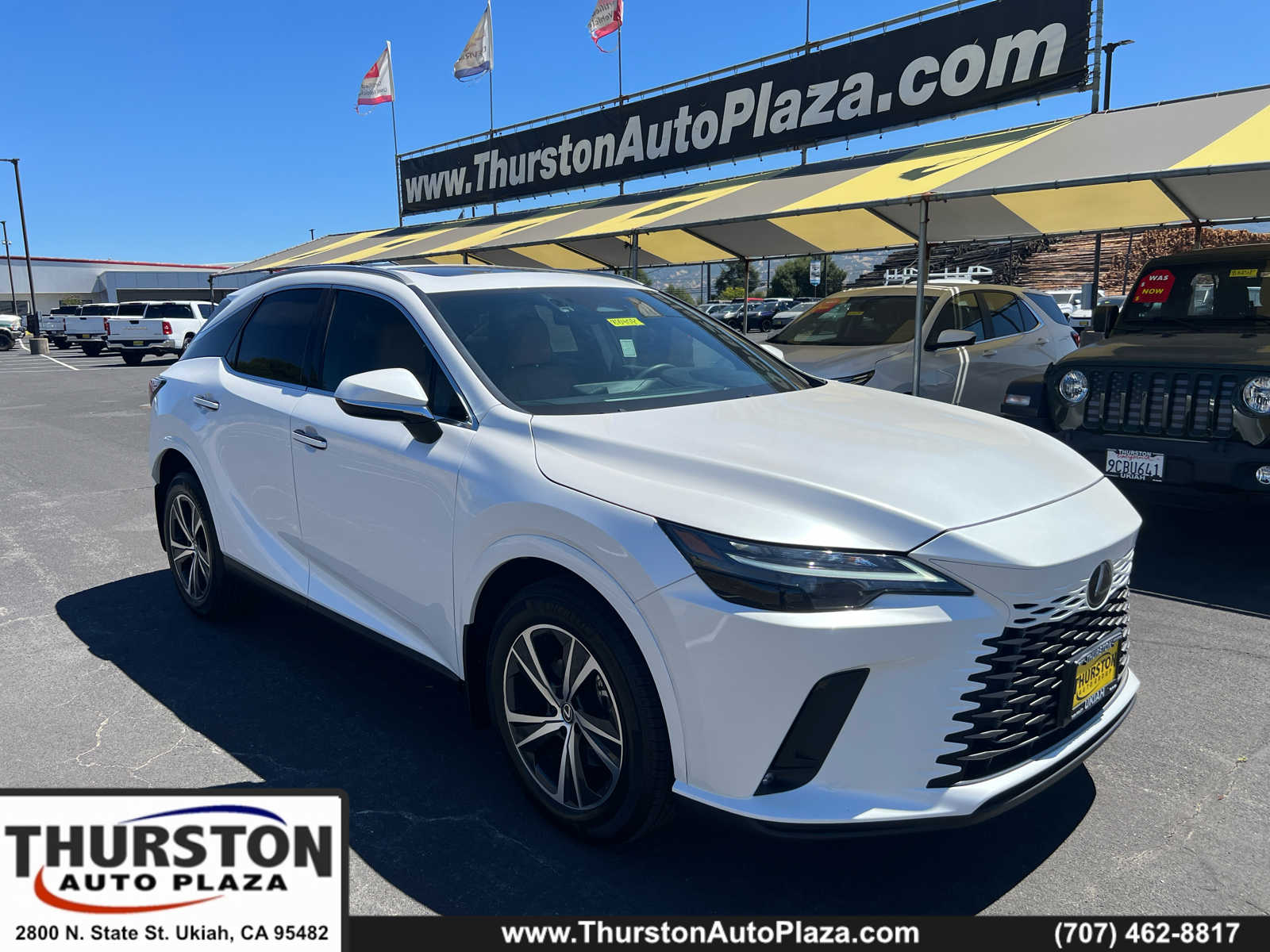 Eminent White Pearl 2023 Lexus RX SUV / Crossover All-Wheel Drive 8-Speed Automatic