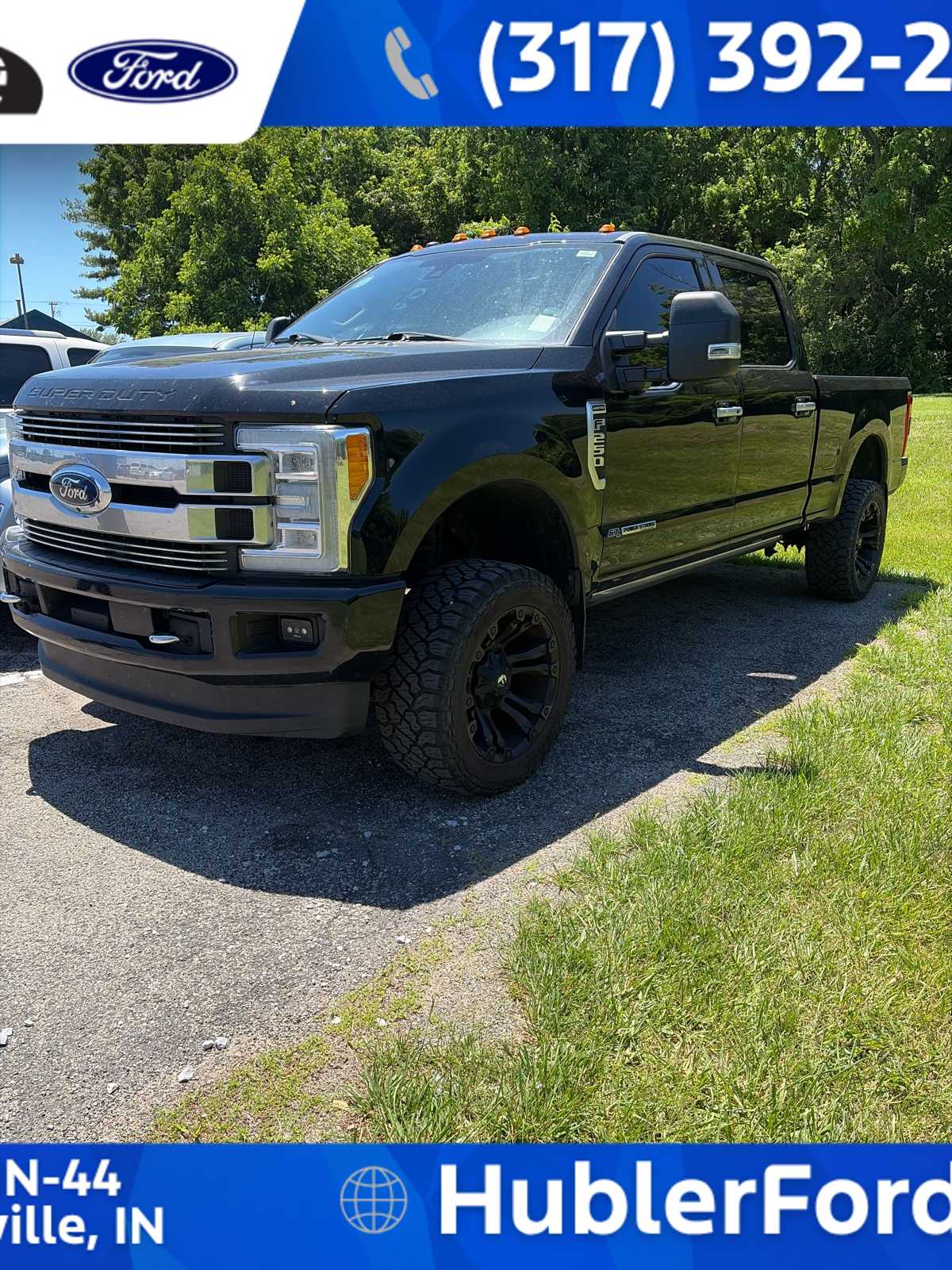 Shadow Black 2018 Ford F-250 Super Duty Limited Crew Cab 4WD Pickup Truck Four-Wheel Drive 6-Speed Automatic