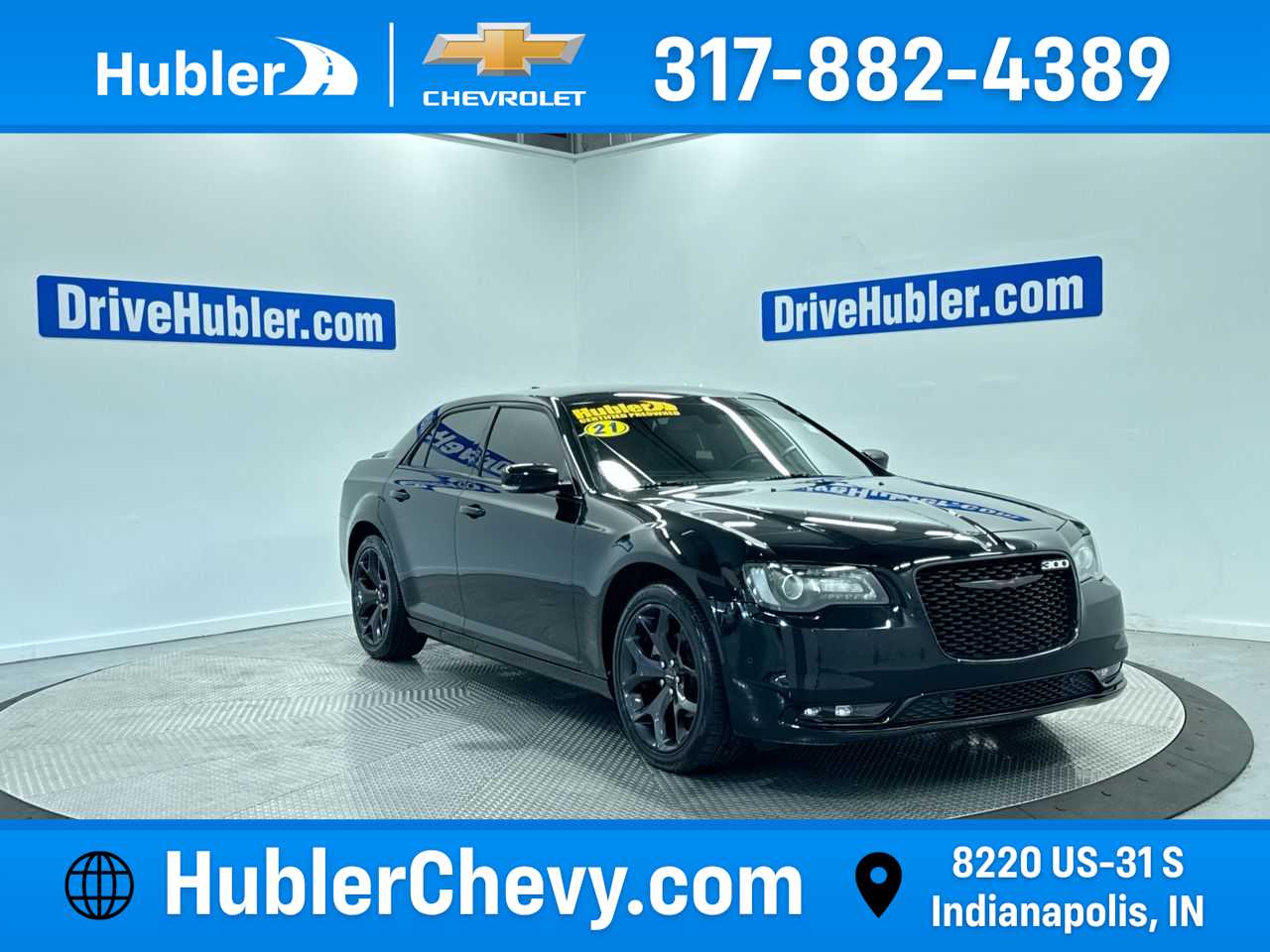 Gloss Black 2021 Chrysler 300 S V6 RWD Sedan Rear-Wheel Drive 8-Speed Automatic
