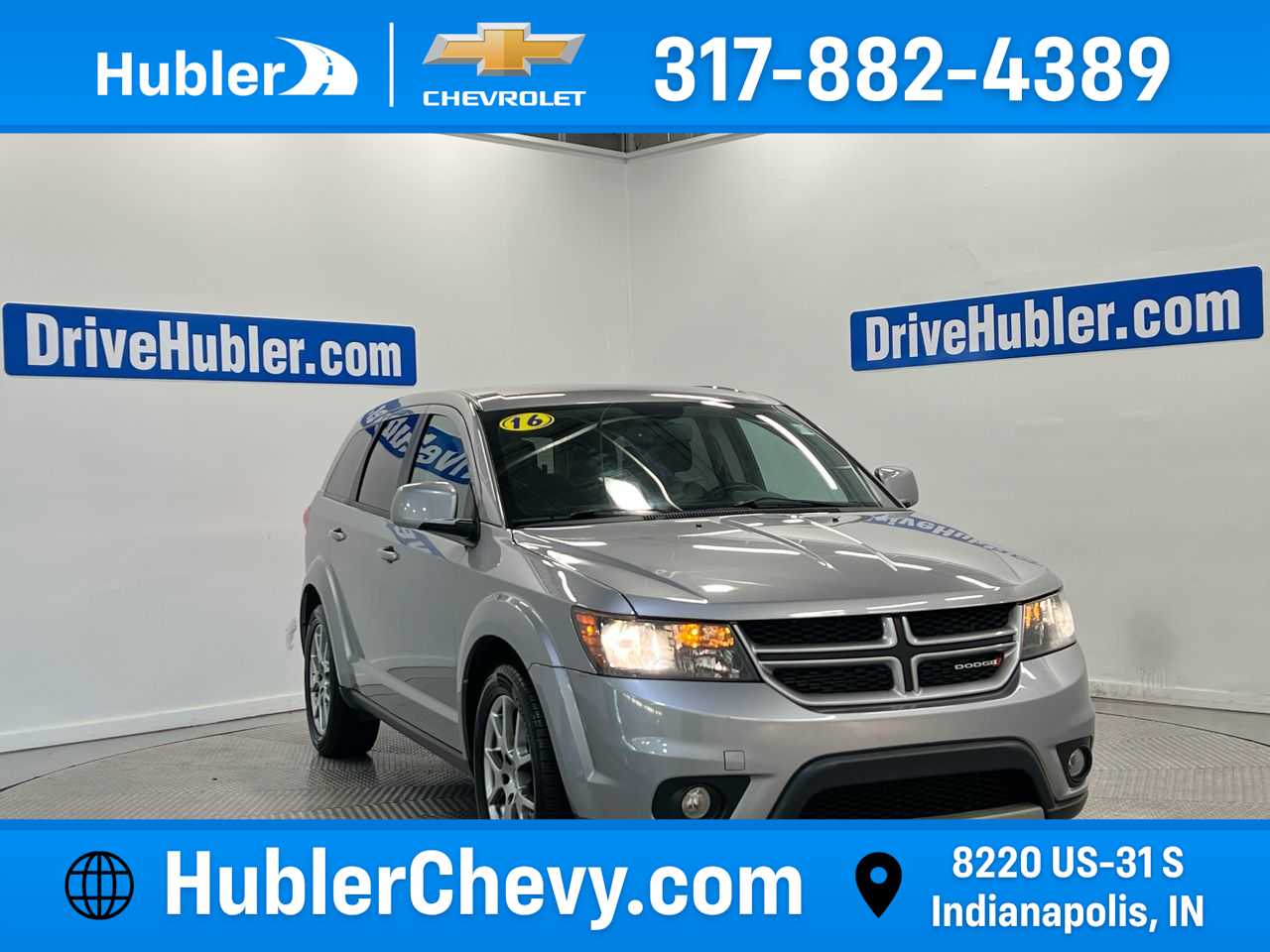 Billet Silver Metallic Clearcoat 2016 Dodge Journey SUV / Crossover Front-Wheel Drive 6-Speed Automatic