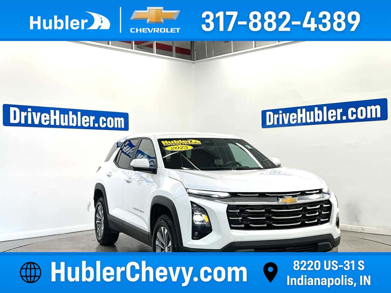Summit White 2025 Chevrolet Equinox SUV / Crossover Four-Wheel Drive 8-Speed Automatic
