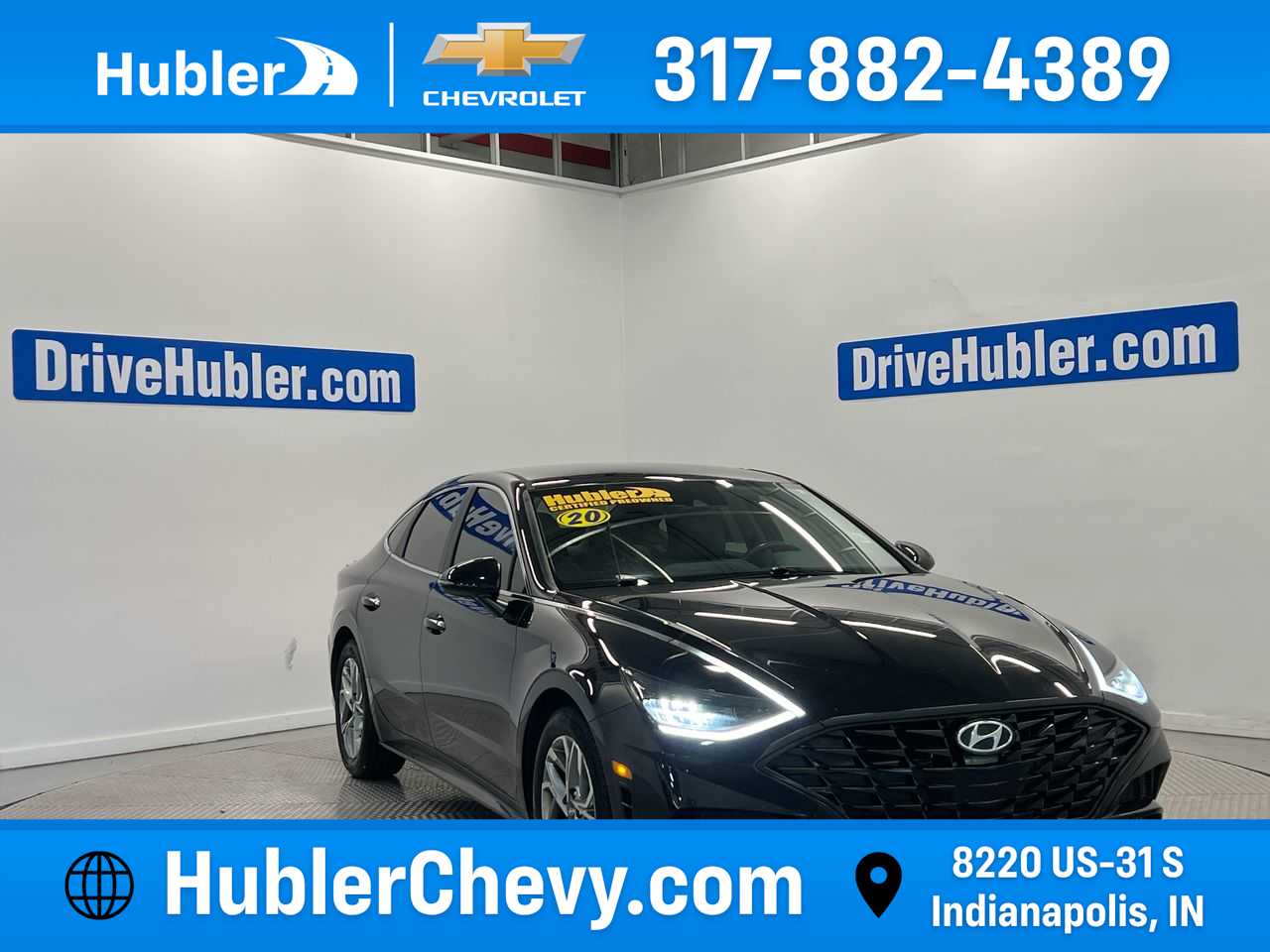 Phantom Black 2020 Hyundai Sonata Sedan Front-Wheel Drive 8-Speed Automatic