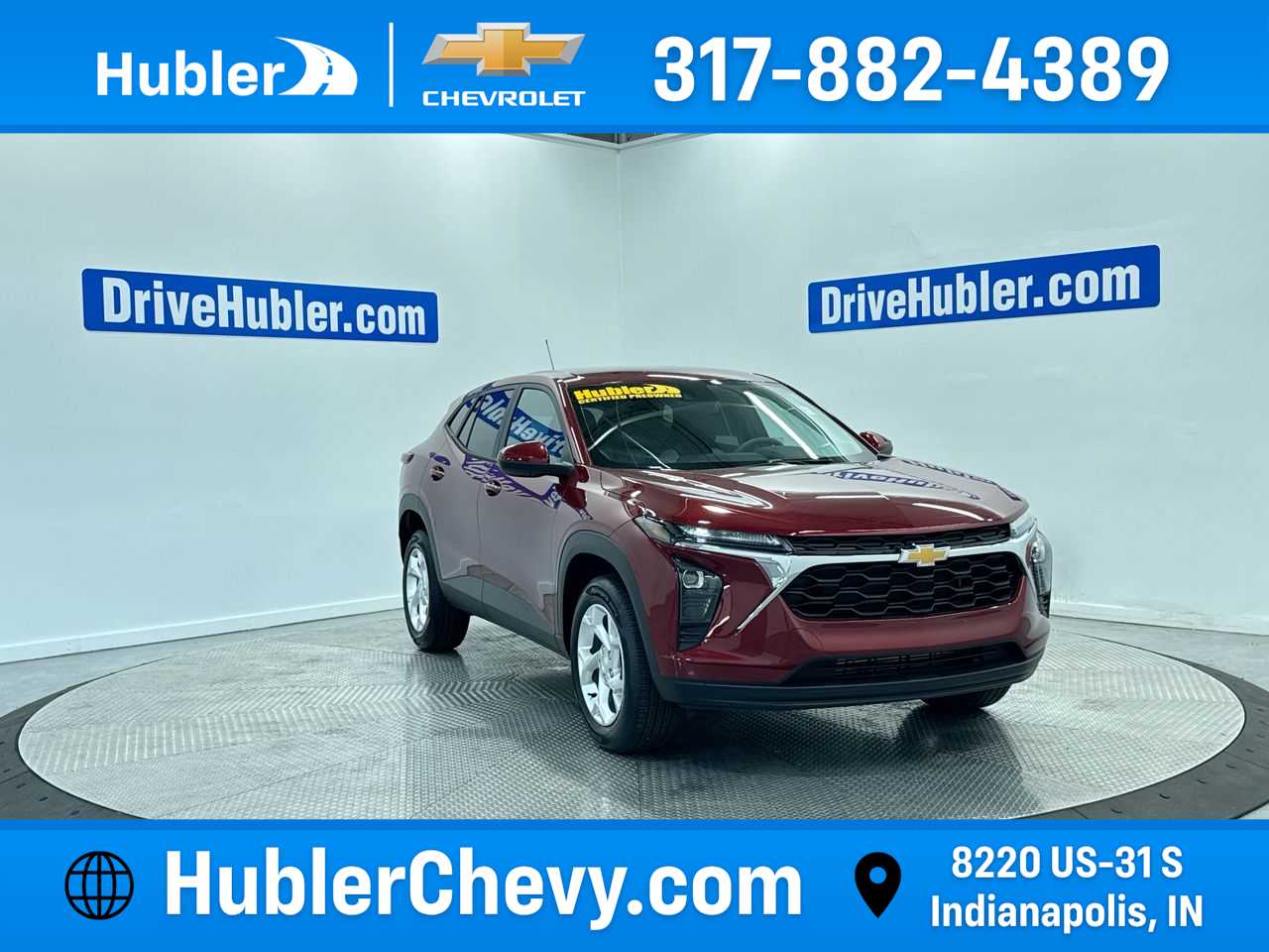 Red (Crimson Metallic) 2024 Chevrolet Trax LS FWD SUV / Crossover Front-Wheel Drive 6-Speed Automatic