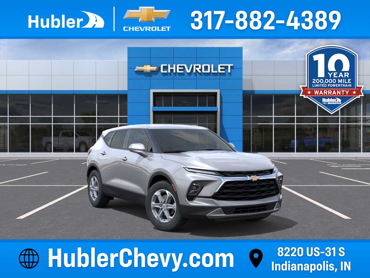 Sterling Gray Metallic 2026 Chevrolet Blazer SUV / Crossover 9-Speed Automatic