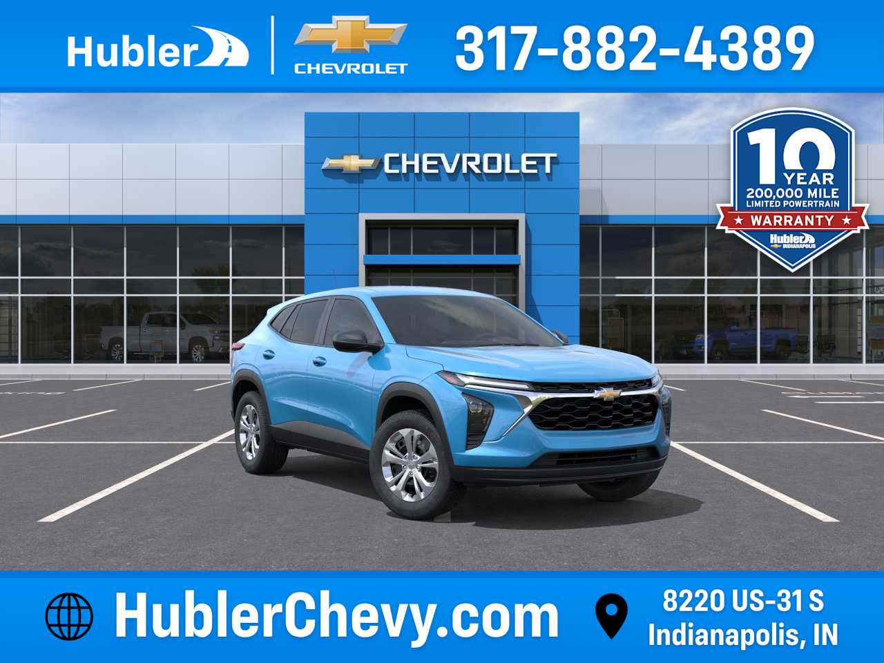 MARINA BLUE METALLIC 2026 Chevrolet Trax LS FWD SUV / Crossover Front-Wheel Drive 6-Speed Automatic