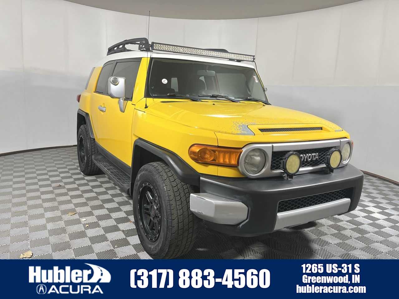 White/Sun Fusion 2008 Toyota FJ Cruiser 4WD SUV / Crossover Four-Wheel Drive Automatic