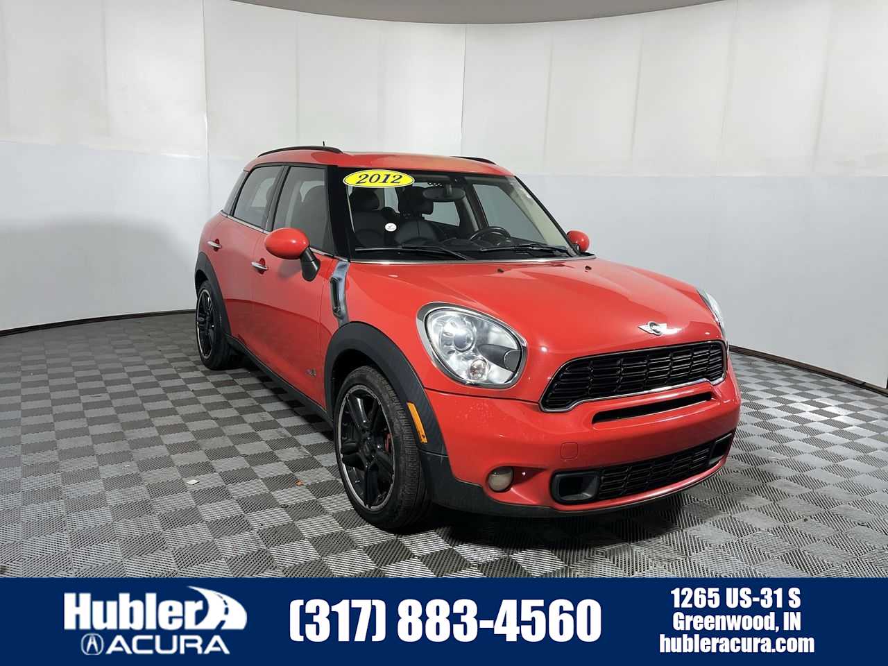 Red 2012 MINI Countryman S ALL4 AWD SUV / Crossover All-Wheel Drive Automatic