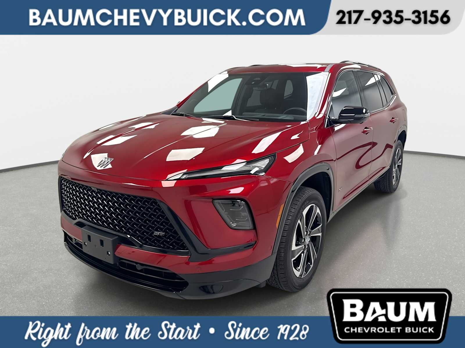 Cherry Red Tintcoat 2025 Buick Enclave SUV / Crossover Front-Wheel Drive Automatic