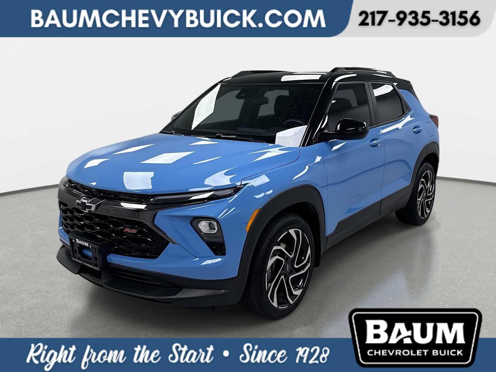 Fountain Blue 2024 Chevrolet Trailblazer RS AWD SUV / Crossover Four-Wheel Drive 9-Speed Automatic