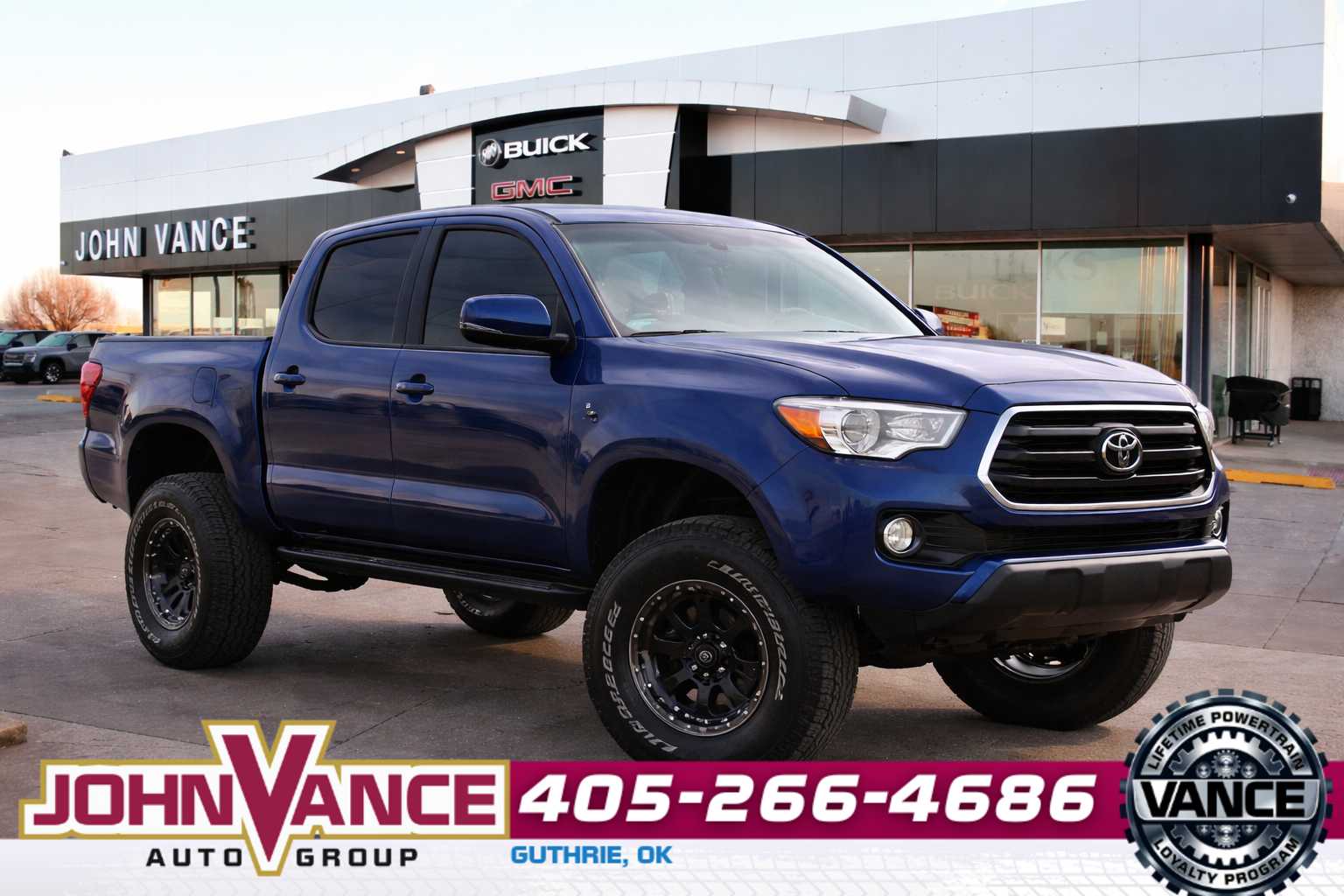 Blue Crush Metallic 2022 Toyota Tacoma TRD Sport Double Cab RWD Pickup Truck 4X2 6-Speed Automatic