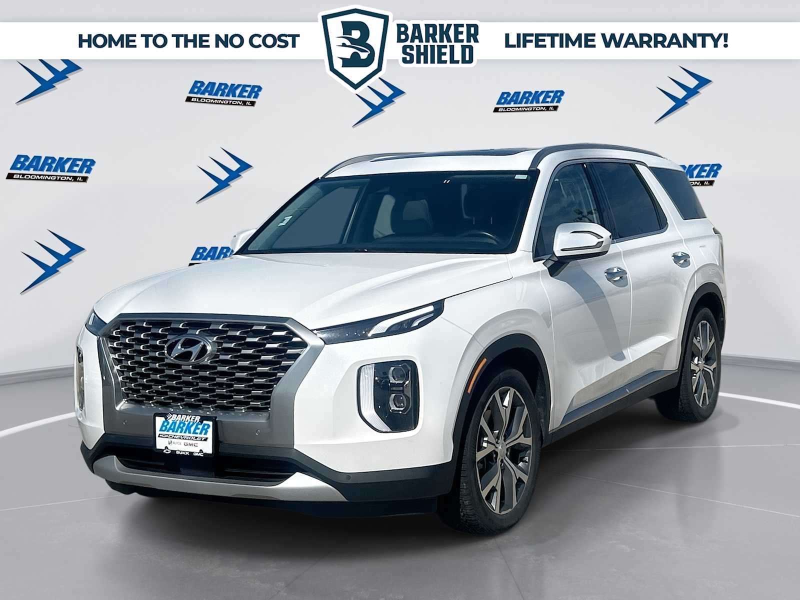 Hyper White 2021 Hyundai Palisade SEL AWD SUV / Crossover All-Wheel Drive 8-Speed Automatic