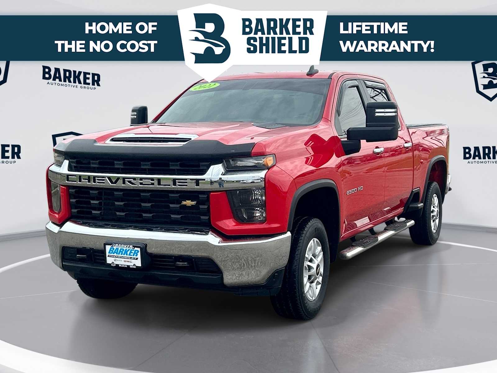 Red Hot 2022 Chevrolet Silverado 2500HD LT Crew Cab 4WD Pickup Truck Four-Wheel Drive 6-Speed Automatic