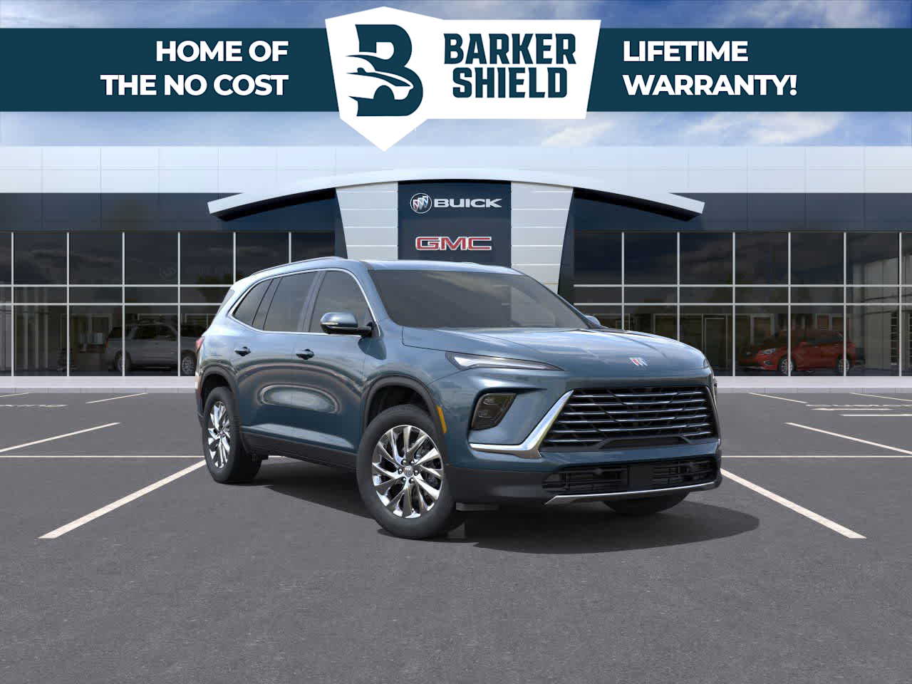 Ocean Blue Metallic 2026 Buick Enclave Preferred FWD SUV / Crossover Front-Wheel Drive Automatic