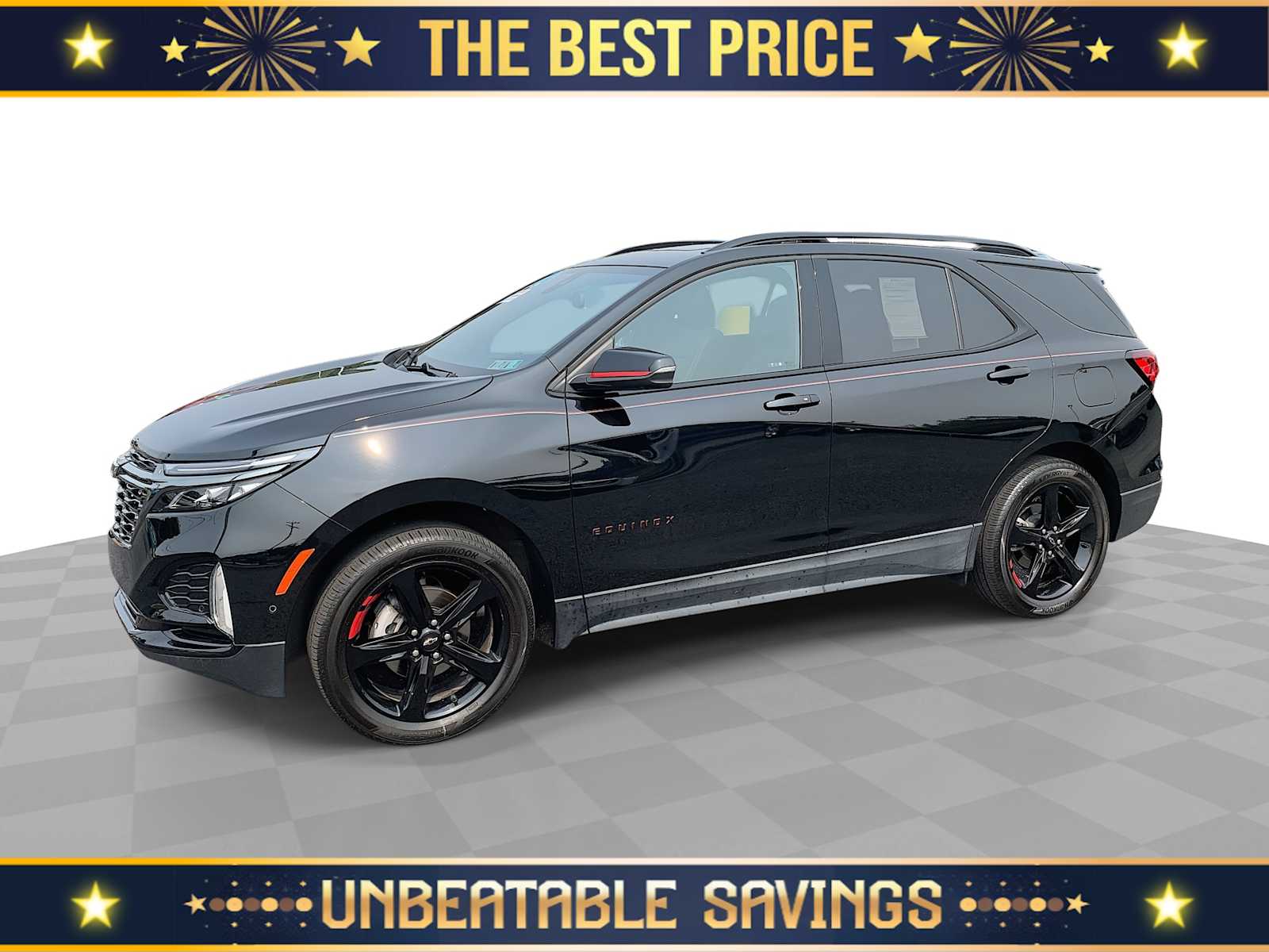 Mosaic Black Metallic 2023 Chevrolet Equinox SUV / Crossover Four-Wheel Drive 6-Speed Automatic