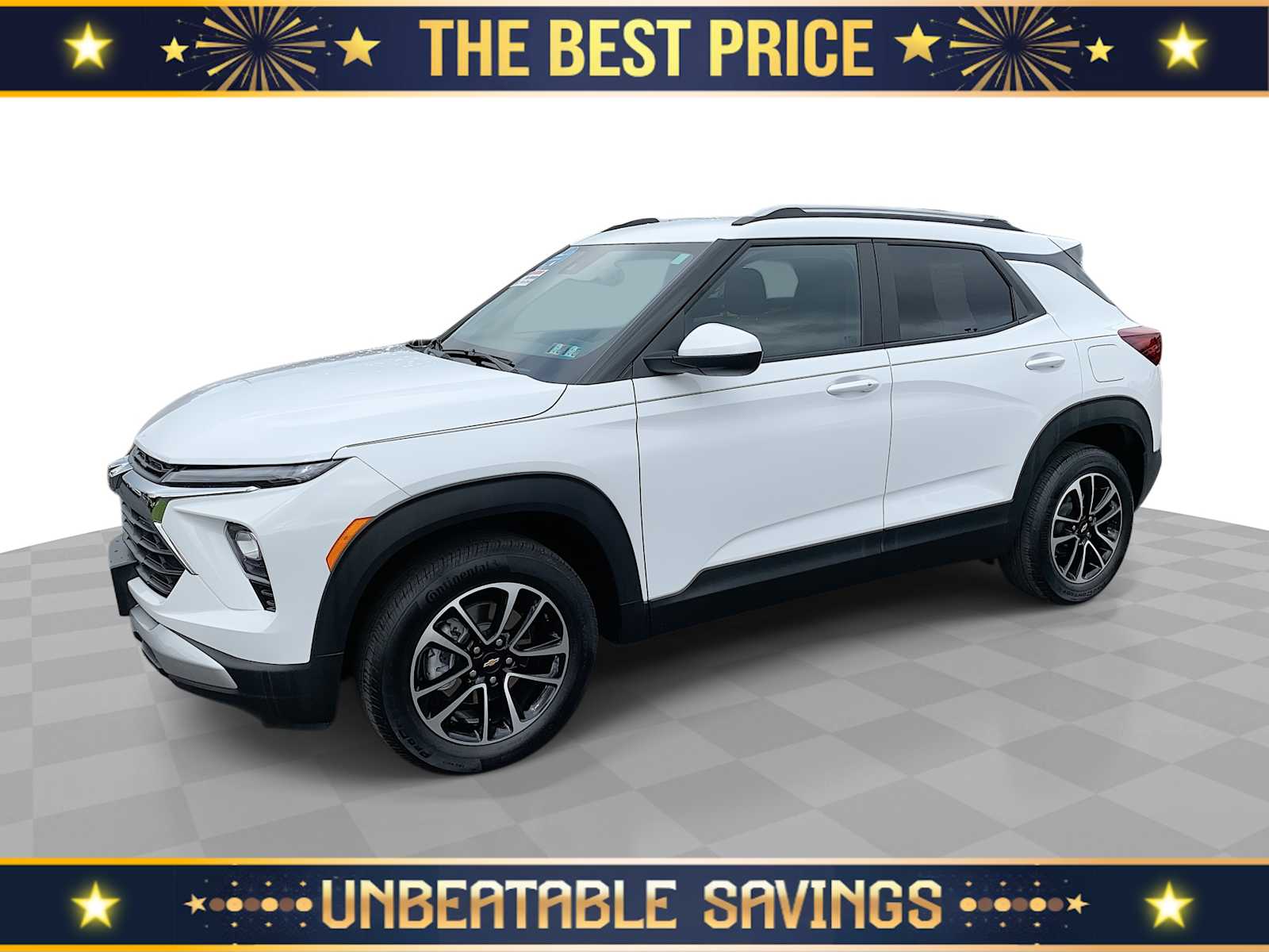 Summit White 2024 Chevrolet Trailblazer SUV / Crossover Four-Wheel Drive 9-Speed Automatic