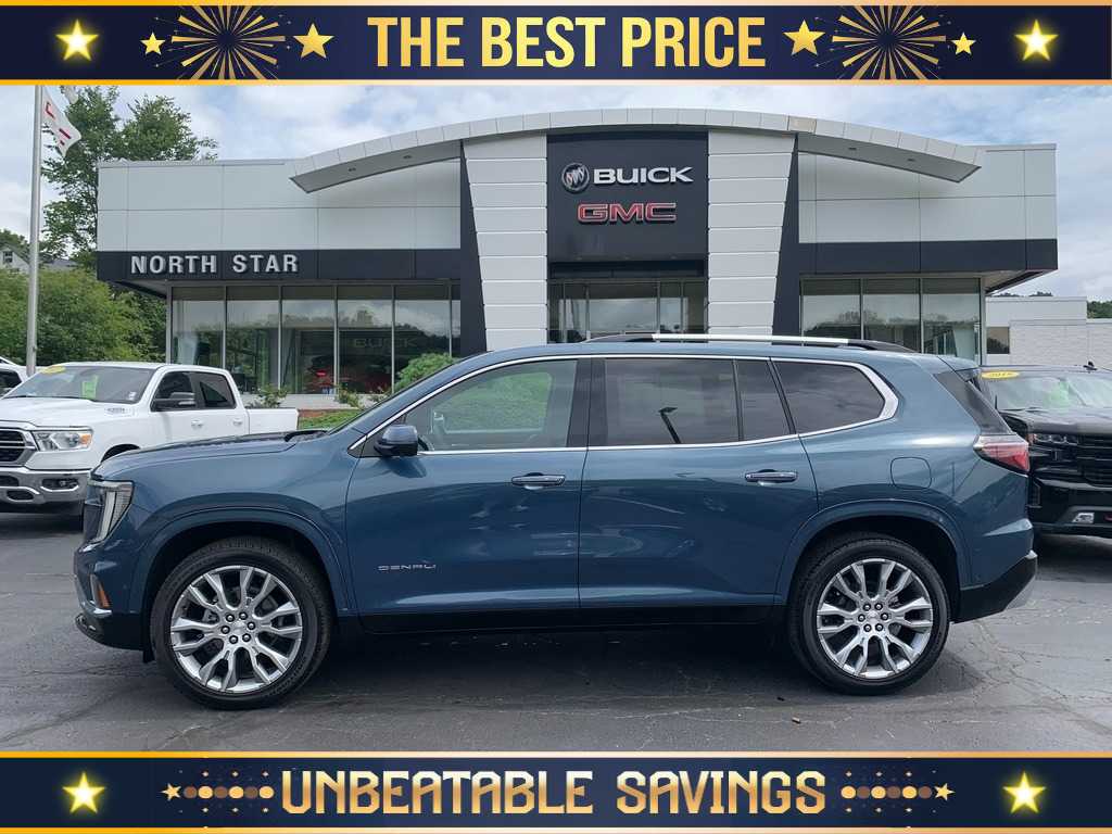 Downpour Metallic 2026 GMC Acadia SUV / Crossover Four-Wheel Drive 8-Speed Automatic