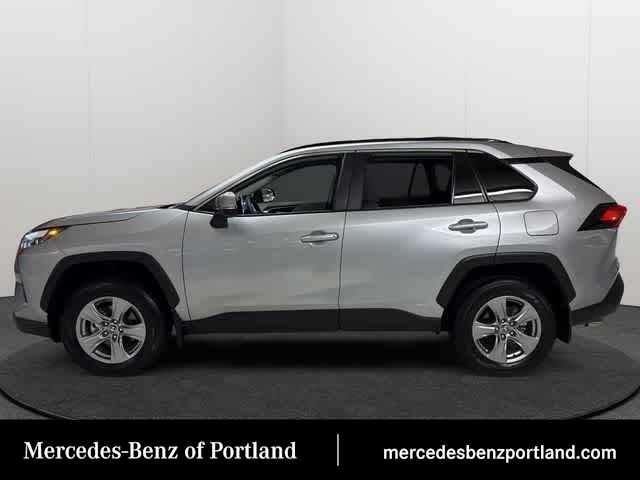 Silver Sky Metallic 2025 Toyota RAV4 Hybrid SUV / Crossover All-Wheel Drive Continuously Variable Transmission