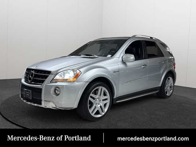 Silver 2010 Mercedes-Benz M-Class SUV / Crossover All-Wheel Drive 7-Speed Automatic